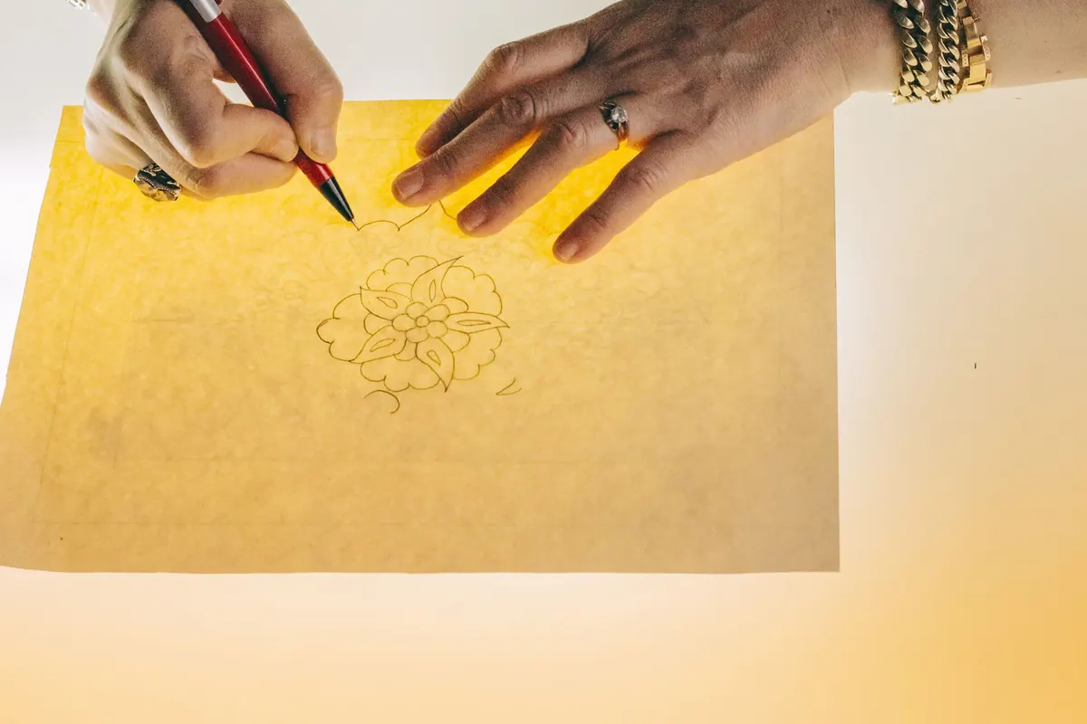 How to Turn a Hand-Drawn Motif into a Seamless Repeat Pattern